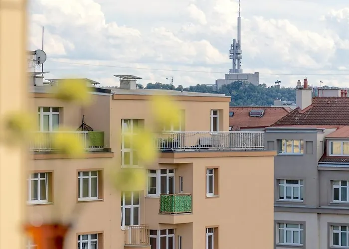 Appartamento Bright 2br - 7th Floor, Balcony, Free Parking By Gravity Praga